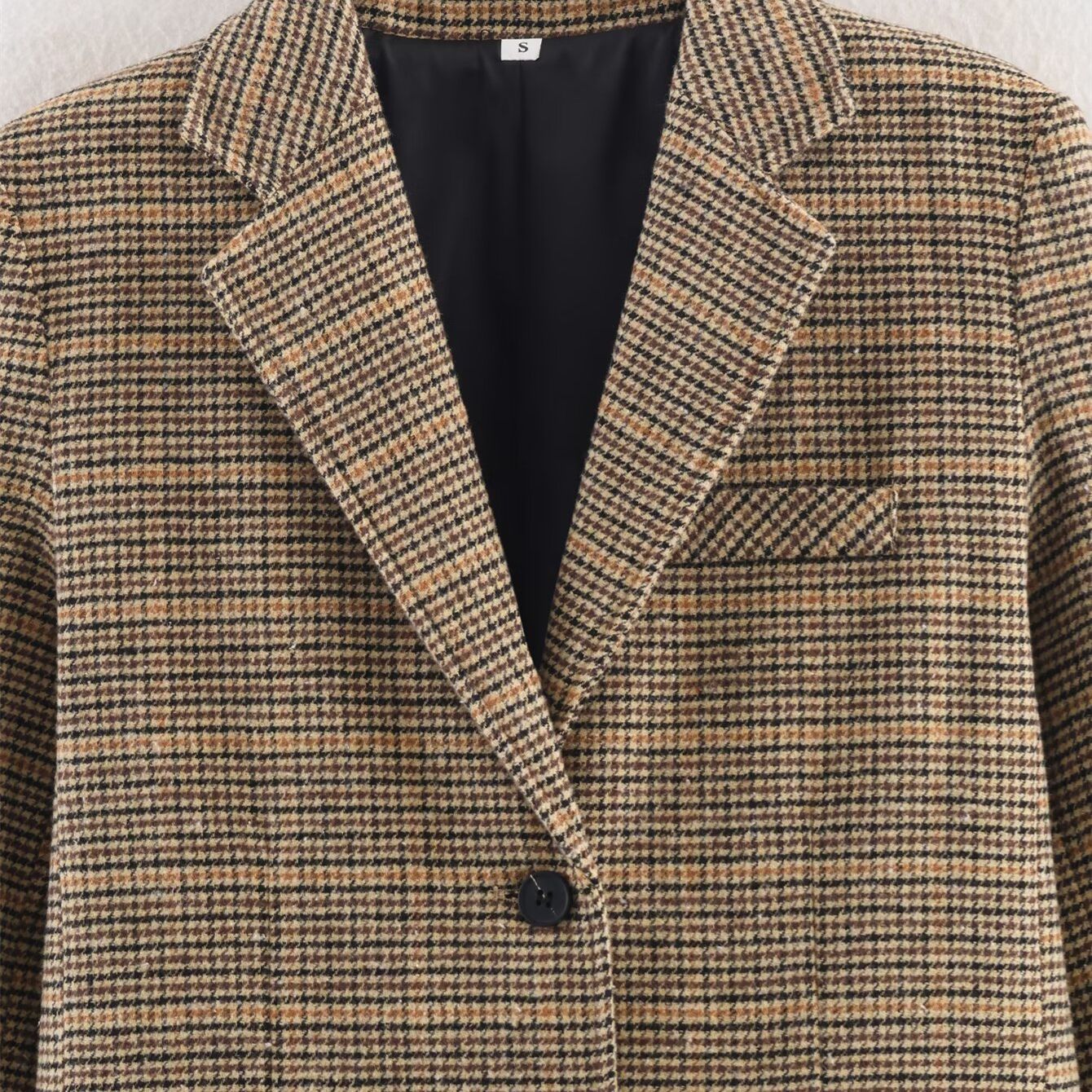 Commuter Thousand Bird plaid suit jacket