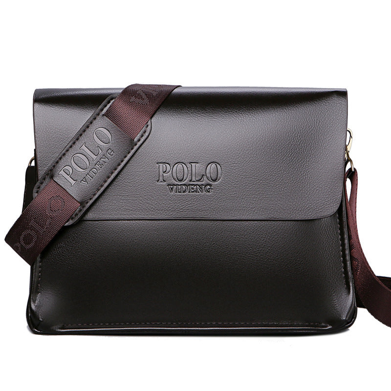 Shoulder bag Polo vertical leather bag crossbody bag