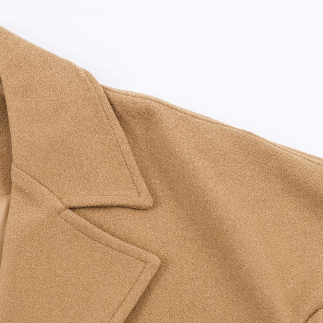 Commuting style blended loose coat jacket